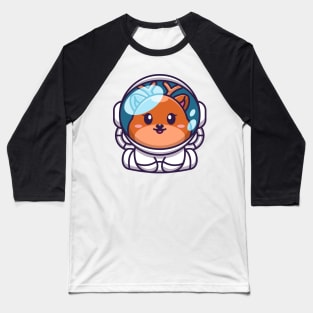 Cute baby deer wearing an astronaut suit, cartoon character Baseball T-Shirt